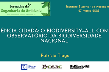 ''Jornadas de Engenharia do Ambiente do Instituto Superior de Agronomia de Lisboa''